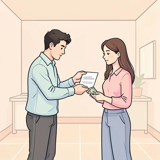 彼女を騙してお金を取った - Bildwörterbuch