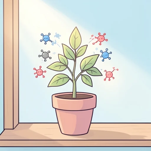 彼女、植物は二酸化炭素を吸収する - Bildwörterbuch