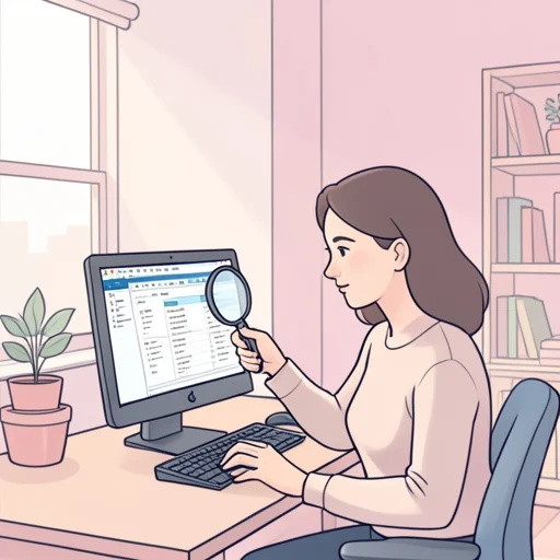 彼女、ソフトの仕様を確認してから買った - Bildwörterbuch