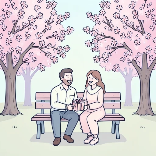 彼女と交際して2年が経った - Bildwörterbuch