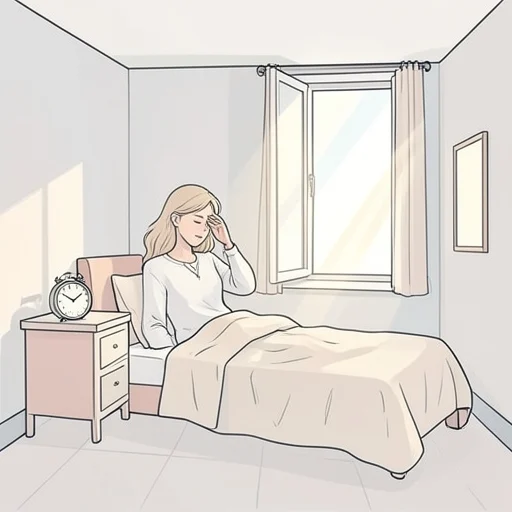 彼女は朝早く覚ましました - Bildwörterbuch