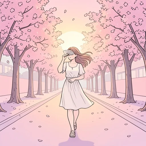 彼女は頭を冷やすために外を散歩することにした - Bildwörterbuch
