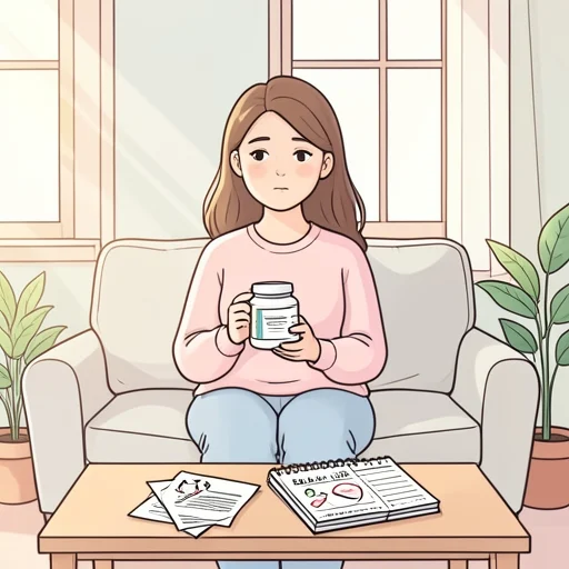 彼女は新しい治療法を試してみることにした - Bildwörterbuch
