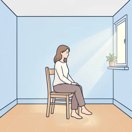 彼女は黙って座ってただけで何も言わなかった - Bildwörterbuch