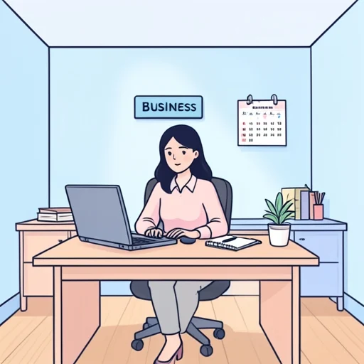 彼女は独立してビジネスを始めた - Bildwörterbuch