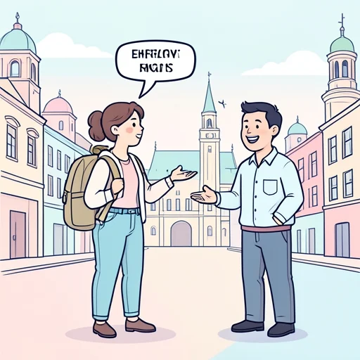 彼女は英語が通じるので海外でも安心だ - Bildwörterbuch