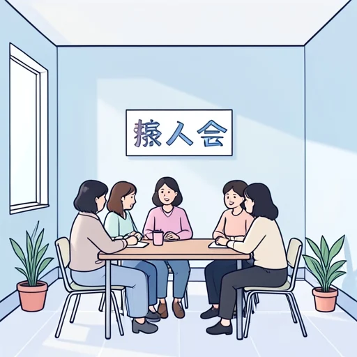 彼女は婦人会の会合に出席した - Bildwörterbuch