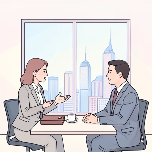 彼女は業界で重要な人物だと言った - Bildwörterbuch