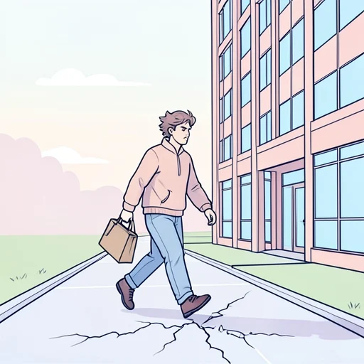 彼女は初めての仕事で何度も躓いたが諦めずに続けた - Bildwörterbuch