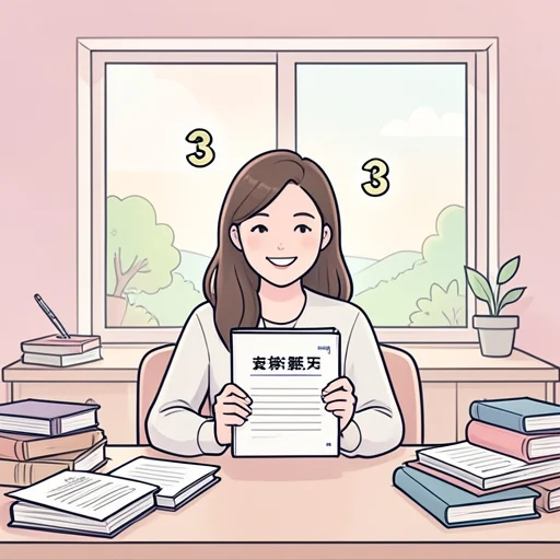 彼女は博士論文の執筆に3年を費やしてようやく完成させた - Bildwörterbuch
