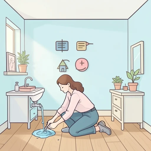 彼女は早い時期に問題を発見して対処した - Bildwörterbuch