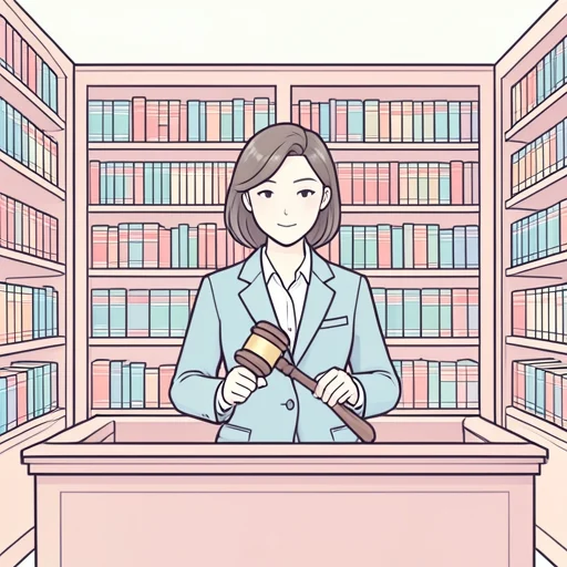 彼女は法律の専門医だ - Bildwörterbuch