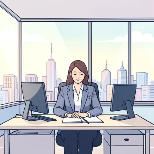 彼女は一流企業に勤める - Bildwörterbuch
