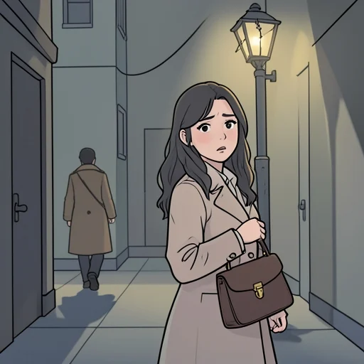 彼女は重大な犯罪に関わってしまった - Bildwörterbuch