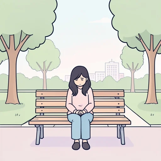 彼女は悲しみを誰にも隠していた - Bildwörterbuch