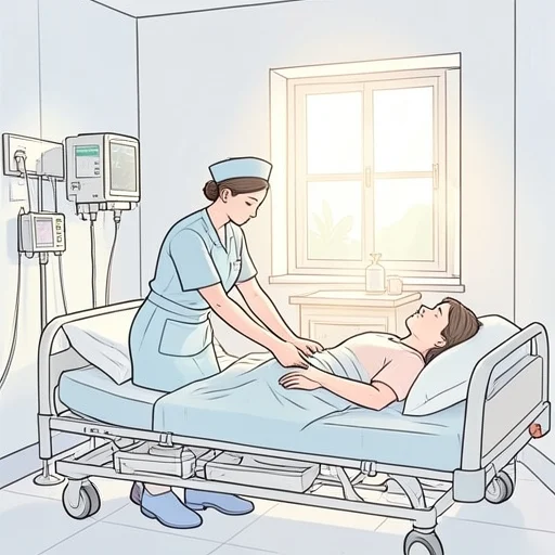 彼女は看護婦だ - Bildwörterbuch