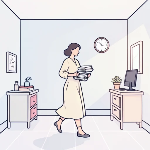 彼女は軽いフットワークで仕事をこなす - Bildwörterbuch