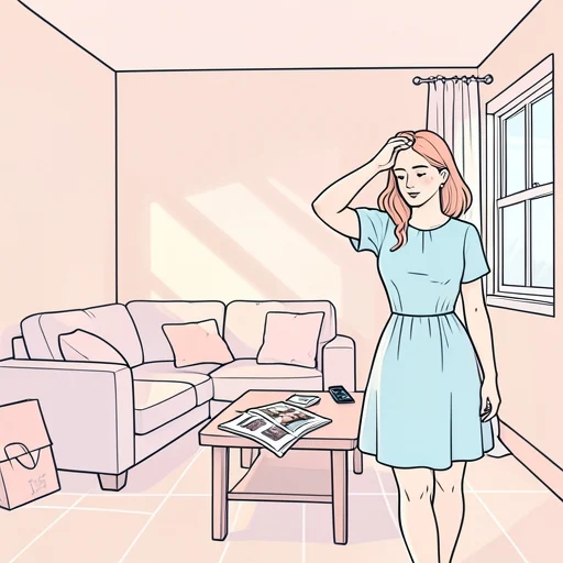 彼女は携帯電話を忘れてきちゃった - Bildwörterbuch