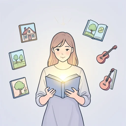 彼女は記憶力がすごい - Bildwörterbuch