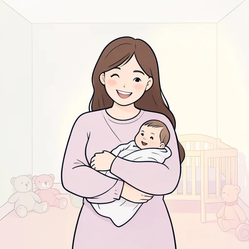 彼女は子供を産みたいと言った - Bildwörterbuch