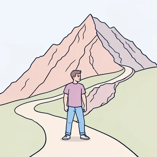 彼女は困難に直面しても決して諦めずに立ち向かう強い人だ - Bildwörterbuch