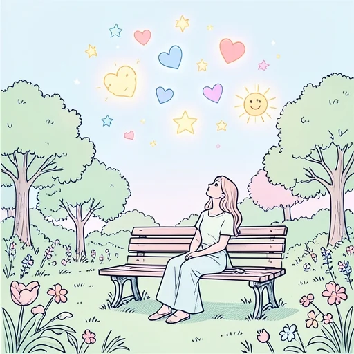 彼女は幸福を願った - Bildwörterbuch