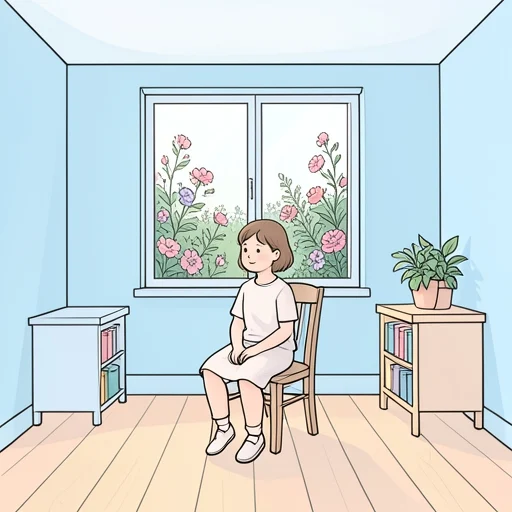 彼女は滅多に泣かない - Bildwörterbuch