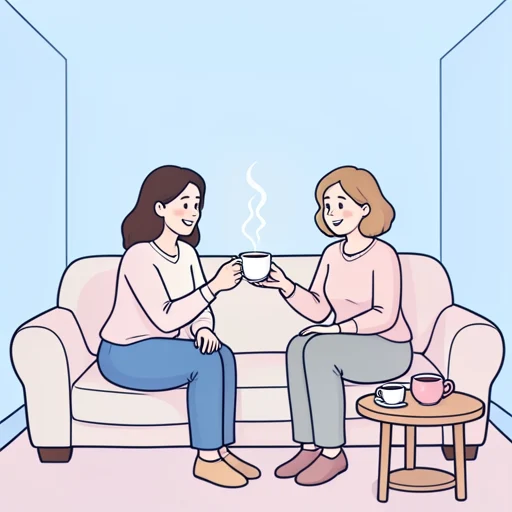 彼女は人間関係を大切にするあまり自分を犠牲にすることがある - Bildwörterbuch