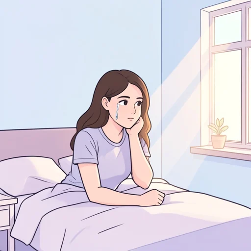 彼女は思わず涙がこぼれた - Bildwörterbuch