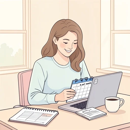彼女は来月から新しいプロジェクトを始める予定だ - Bildwörterbuch