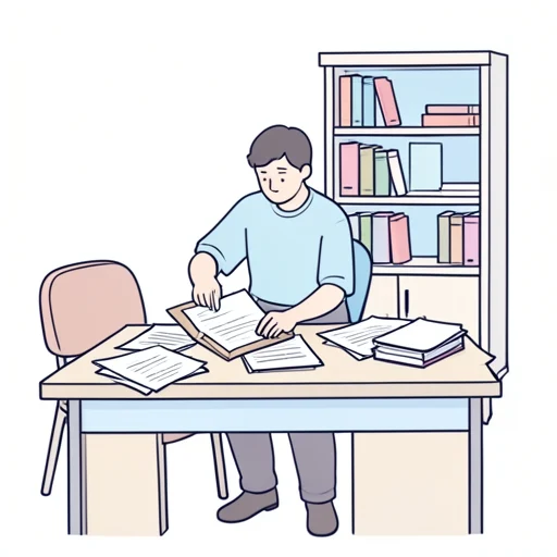 彼女は最後まで残った仕事を片付けた - Bildwörterbuch