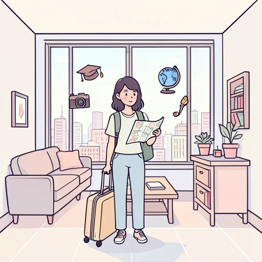 彼女は様々な経験をしてきた - Bildwörterbuch