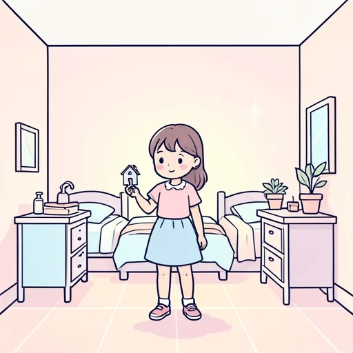 彼女は3人姉妹の長女として責任感を持って育った - Bildwörterbuch