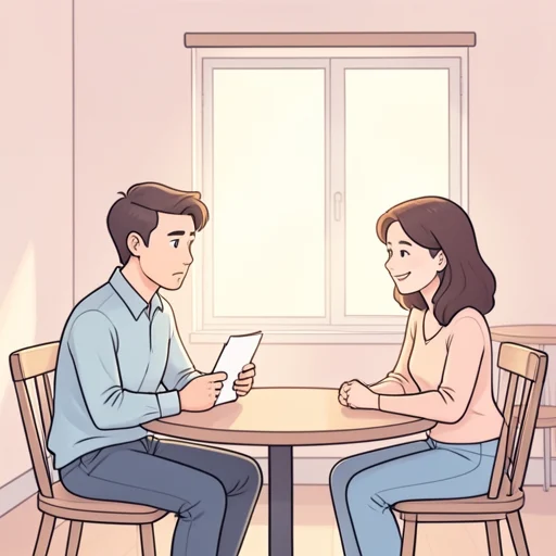 彼女は生年月日を教えてもらえなかった - Bildwörterbuch