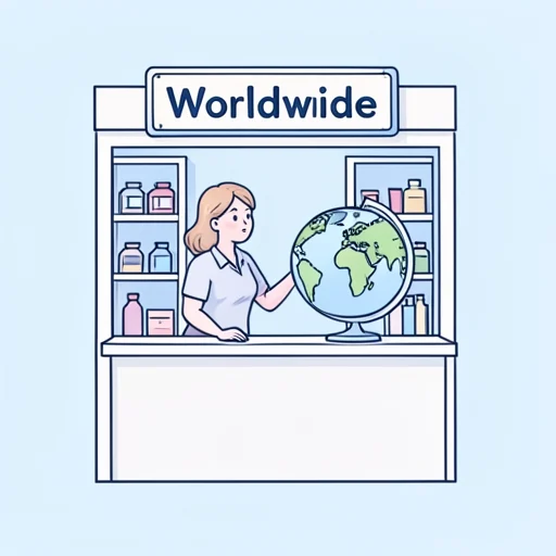 彼女は世界に向けて店を広げる計画を立ててる - Bildwörterbuch
