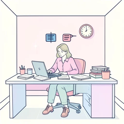 彼女はしばしば残業する - Bildwörterbuch