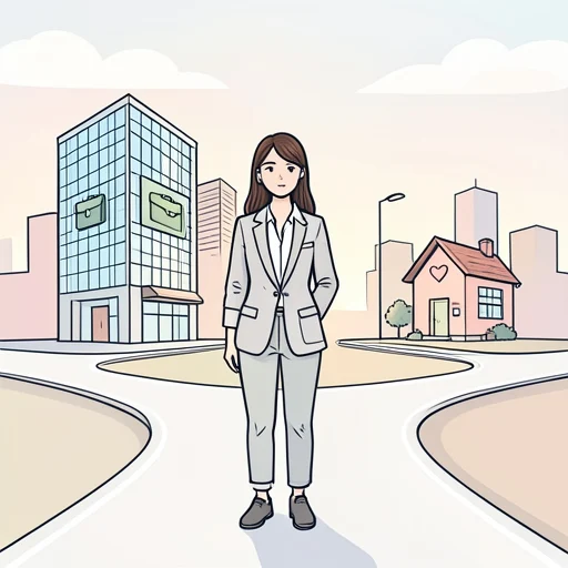 彼女は仕事上の付き合いとプライベートの付き合いを分けている - Bildwörterbuch