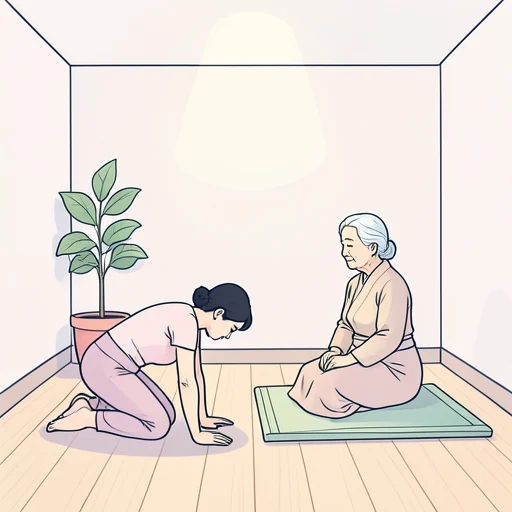 彼女はしきりに謝った - Bildwörterbuch