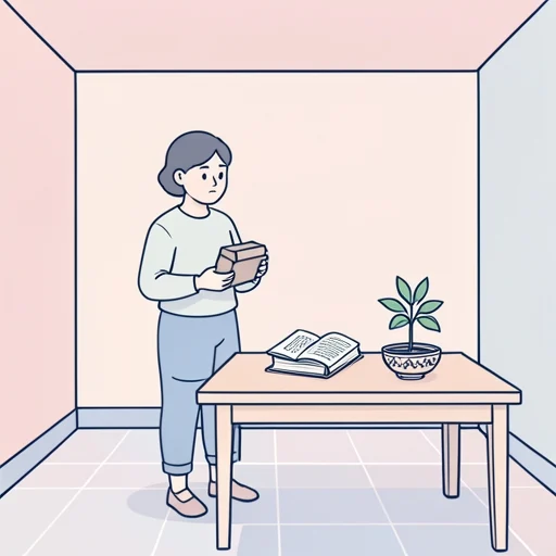 彼女は慎重に選択を重ねた上で決断した - Bildwörterbuch