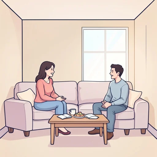 彼女は信頼できる友人だから何でも話せるんだって - Bildwörterbuch