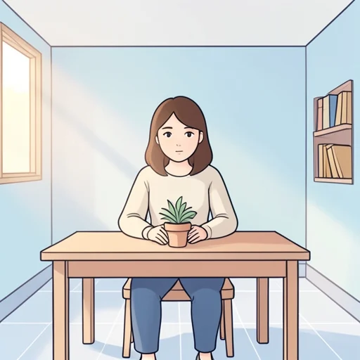 彼女は正直に話した - Bildwörterbuch