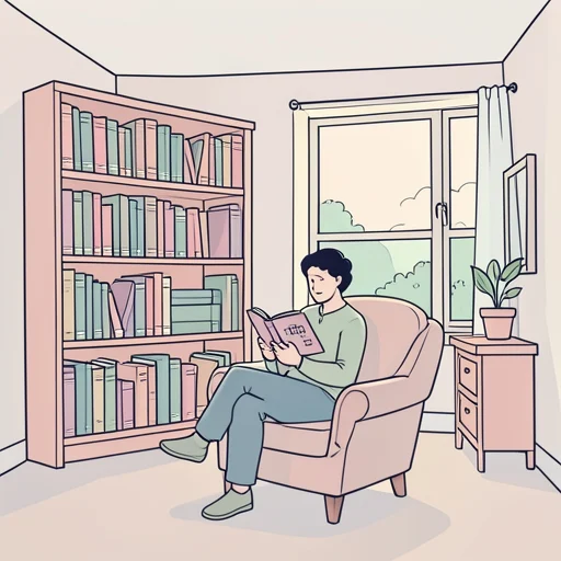 彼女はたくさんの本を読んだけど一番心に残ったのはどれ - Bildwörterbuch