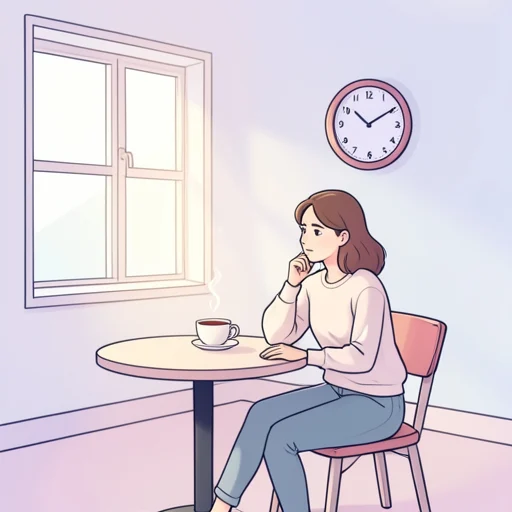 彼女は多少の時間が必要だと言った - Bildwörterbuch