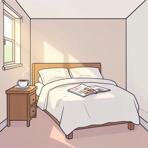 彼女は定期購読の雑誌を毎朝読むのが日課になってる - Bildwörterbuch