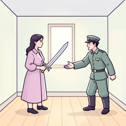 彼女は敵に降伏するくらいなら死を選ぶと言った - Bildwörterbuch