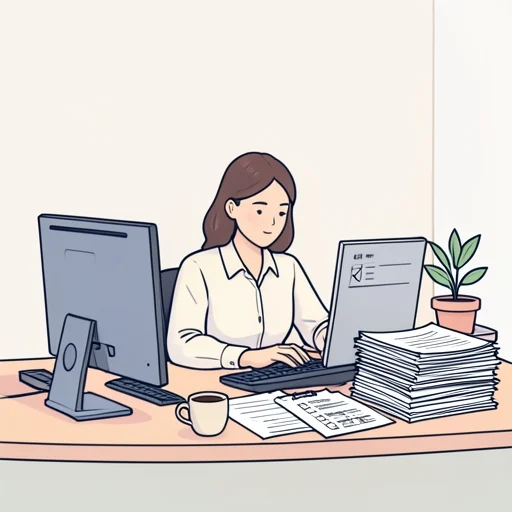 彼女は次々に仕事を片付けていった - Bildwörterbuch