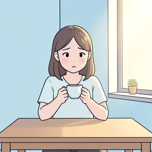 彼女は努めて平静を装ったが声は震えていた - Bildwörterbuch