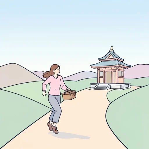 彼女は約束を結ぶためにわざわざ遠くへ足を運んだ - Bildwörterbuch