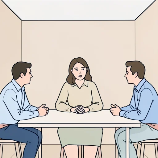 彼女は前者と後者の意見を丁寧にくみ取った - Bildwörterbuch