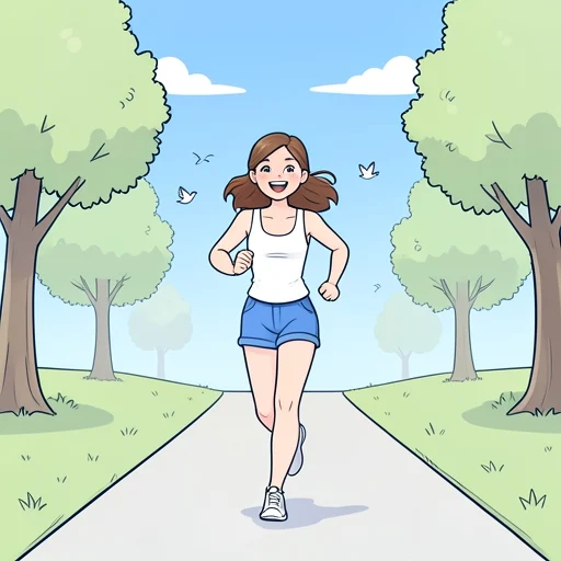 彼女は全然疲れを感じていないようで元気だった - Bildwörterbuch